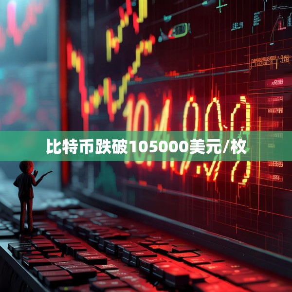 比特币跌破105000美元/枚