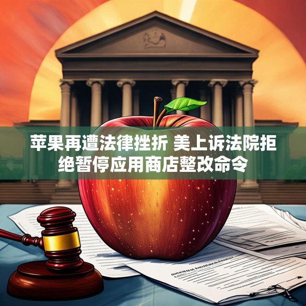 苹果再遭法律挫折 美上诉法院拒绝暂停应用商店整改命令