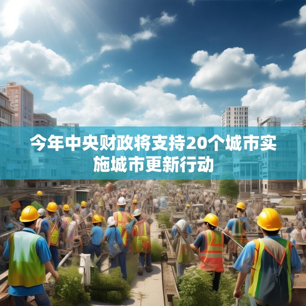 今年中央财政将支持20个城市实施城市更新行动