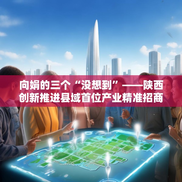 向娟的三个“没想到”——陕西创新推进县域首位产业精准招商