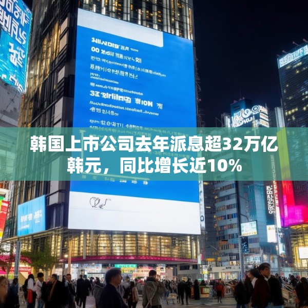 韩国上市公司去年派息超32万亿韩元，同比增长近10%