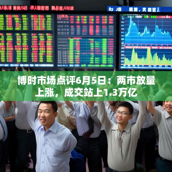 博时市场点评6月5日：两市放量上涨，成交站上1.3万亿