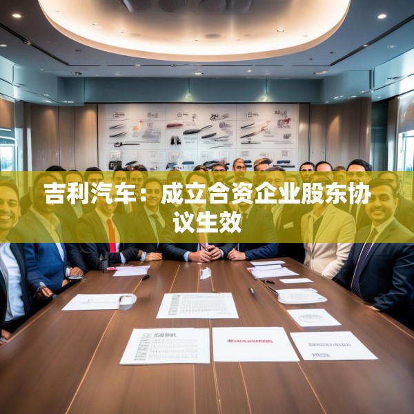 吉利汽车：成立合资企业股东协议生效