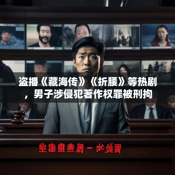 盗播《藏海传》《折腰》等热剧，男子涉侵犯著作权罪被刑拘