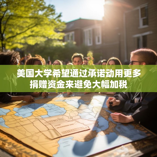 美国大学希望通过承诺动用更多捐赠资金来避免大幅加税