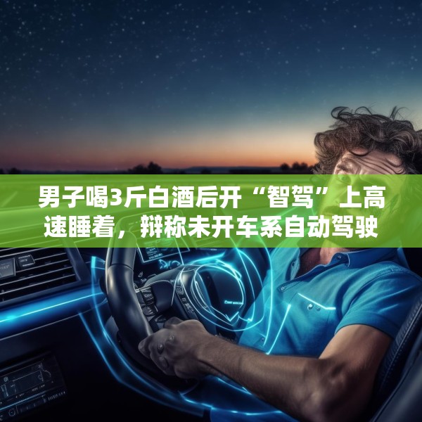 男子喝3斤白酒后开“智驾”上高速睡着，辩称未开车系自动驾驶