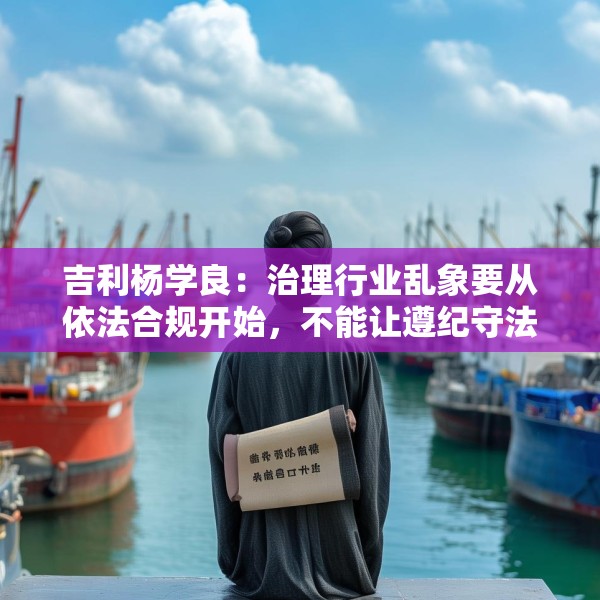 吉利杨学良：治理行业乱象要从依法合规开始，不能让遵纪守法者吃亏