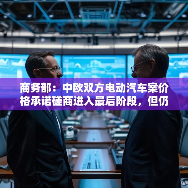 商务部：中欧双方电动汽车案价格承诺磋商进入最后阶段，但仍需双方努力
