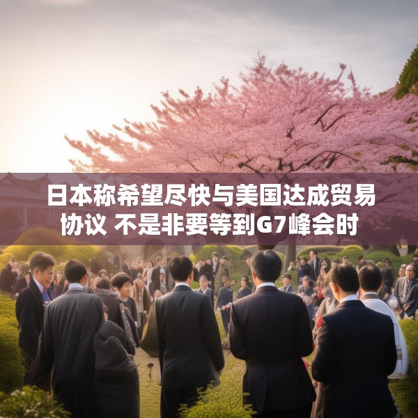 日本称希望尽快与美国达成贸易协议 不是非要等到G7峰会时