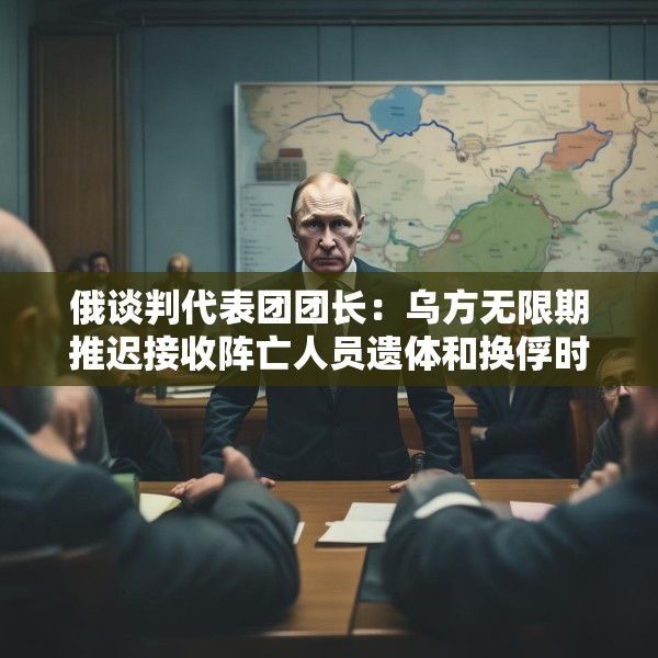 俄谈判代表团团长：乌方无限期推迟接收阵亡人员遗体和换俘时间