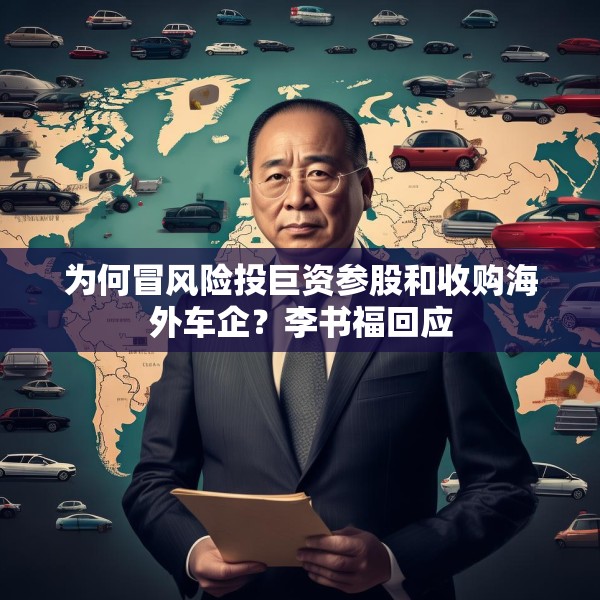为何冒风险投巨资参股和收购海外车企？李书福回应