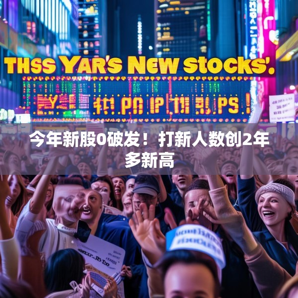 今年新股0破发！打新人数创2年多新高