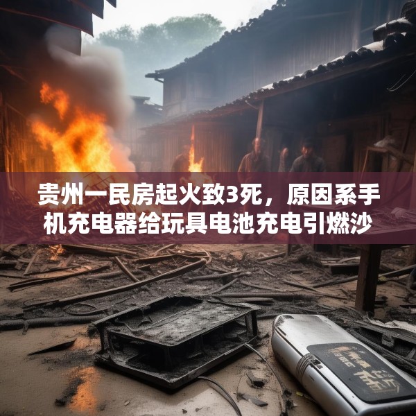 贵州一民房起火致3死，原因系手机充电器给玩具电池充电引燃沙发