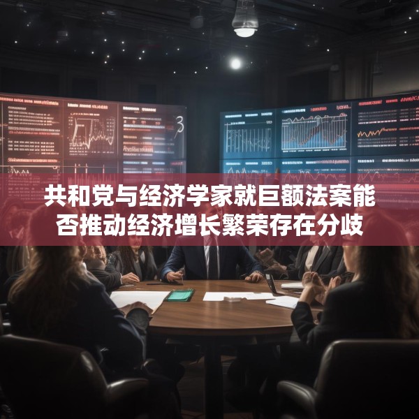 共和党与经济学家就巨额法案能否推动经济增长繁荣存在分歧