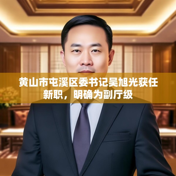 黄山市屯溪区委书记吴旭光获任新职，明确为副厅级