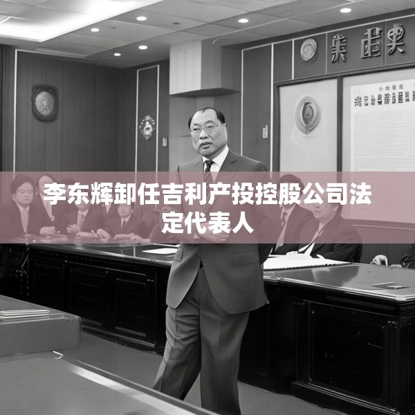 李东辉卸任吉利产投控股公司法定代表人