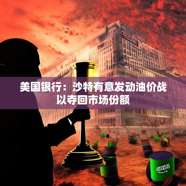 美国银行：沙特有意发动油价战以夺回市场份额
