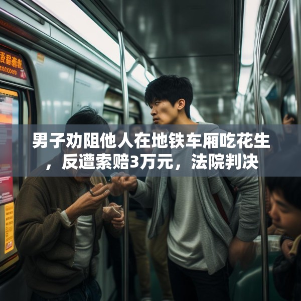 男子劝阻他人在地铁车厢吃花生，反遭索赔3万元，法院判决