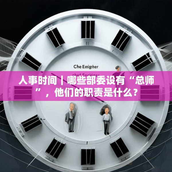 人事时间｜哪些部委设有“总师”，他们的职责是什么？