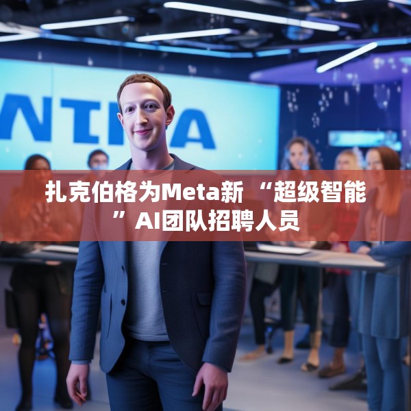扎克伯格为Meta新 “超级智能”AI团队招聘人员