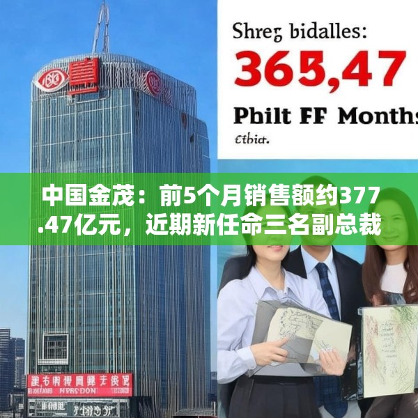 中国金茂：前5个月销售额约377.47亿元，近期新任命三名副总裁