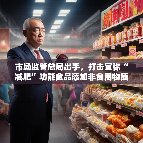 市场监管总局出手，打击宣称“减肥”功能食品添加非食用物质违法行为