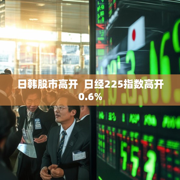 日韩股市高开  日经225指数高开0.6%