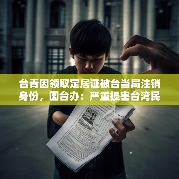 台青因领取定居证被台当局注销身份，国台办：严重损害台湾民众正当权益