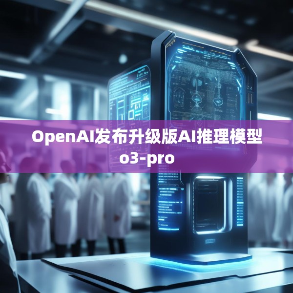 OpenAI发布升级版AI推理模型o3-pro