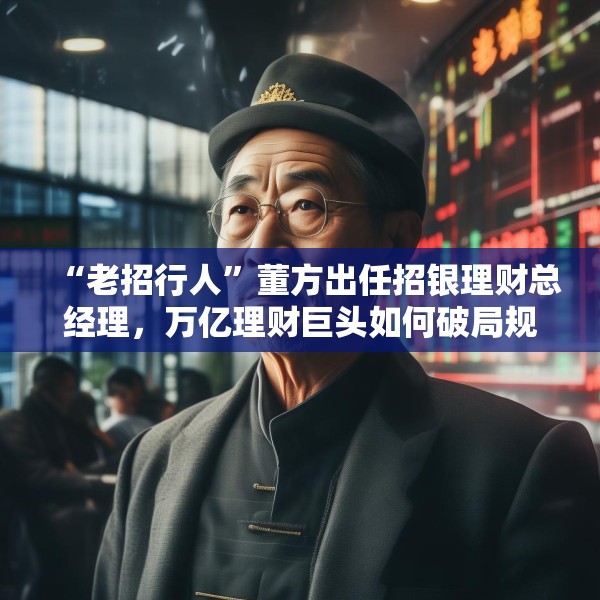 “老招行人”董方出任招银理财总经理，万亿理财巨头如何破局规模和业绩下行？