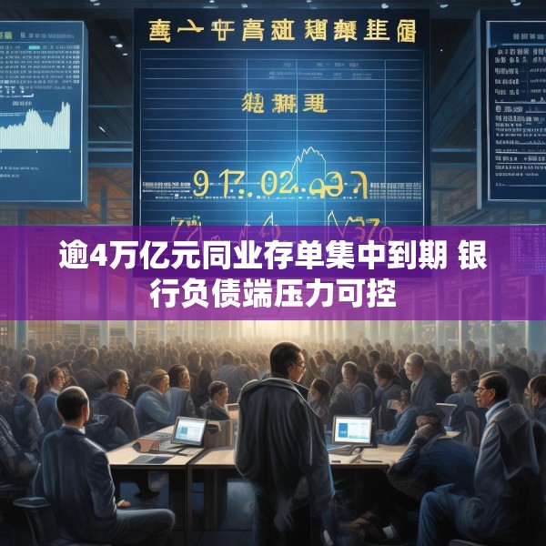 逾4万亿元同业存单集中到期 银行负债端压力可控