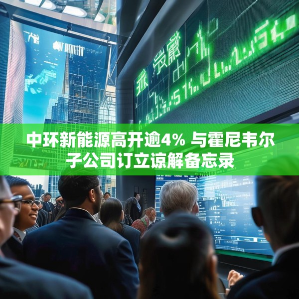 中环新能源高开逾4% 与霍尼韦尔子公司订立谅解备忘录