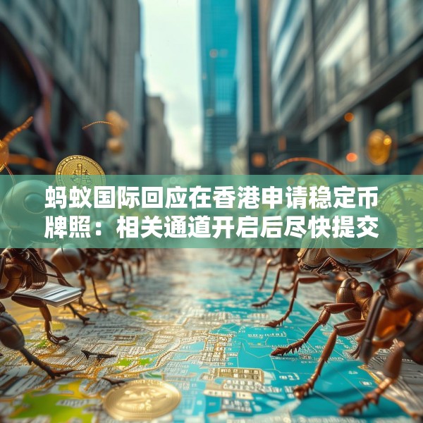 蚂蚁国际回应在香港申请稳定币牌照：相关通道开启后尽快提交
