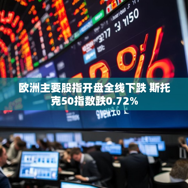 欧洲主要股指开盘全线下跌 斯托克50指数跌0.72%