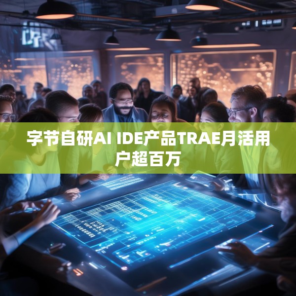 字节自研AI IDE产品TRAE月活用户超百万