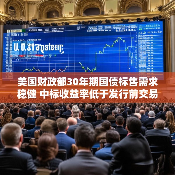 美国财政部30年期国债标售需求稳健 中标收益率低于发行前交易水平