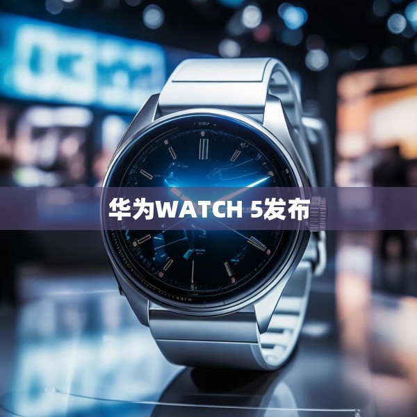 华为WATCH 5发布