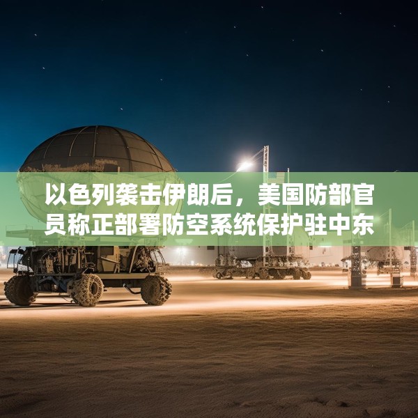 以色列袭击伊朗后，美国防部官员称正部署防空系统保护驻中东美军