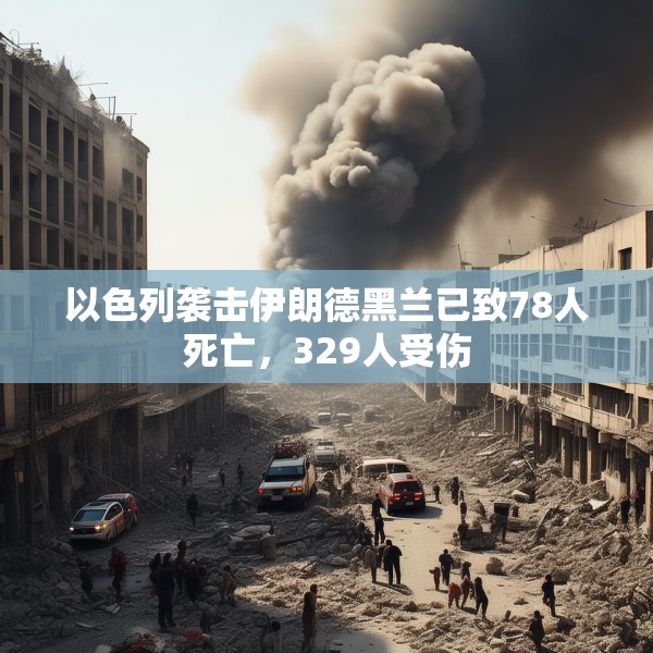 以色列袭击伊朗德黑兰已致78人死亡，329人受伤