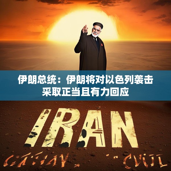 伊朗总统：伊朗将对以色列袭击采取正当且有力回应