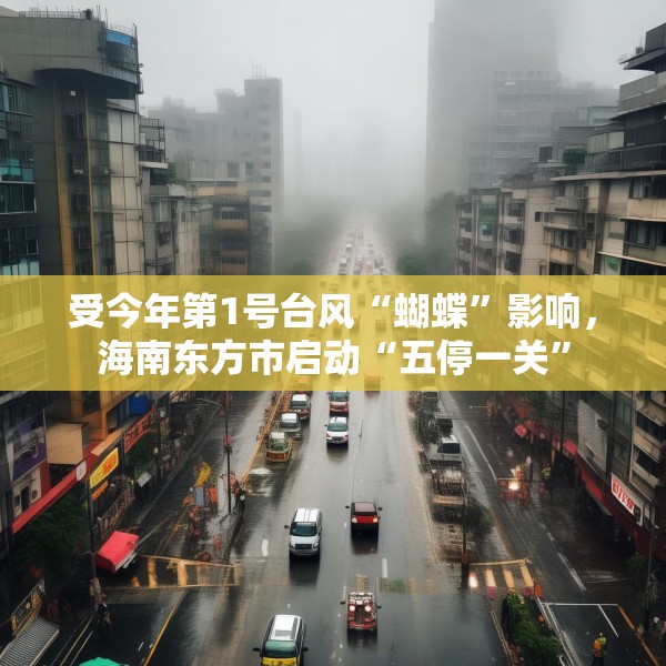 受今年第1号台风“蝴蝶”影响，海南东方市启动“五停一关”