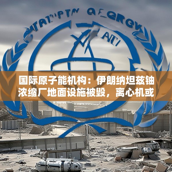 国际原子能机构：伊朗纳坦兹铀浓缩厂地面设施被毁，离心机或受损