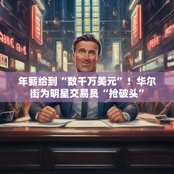 年薪给到“数千万美元”！华尔街为明星交易员“抢破头”