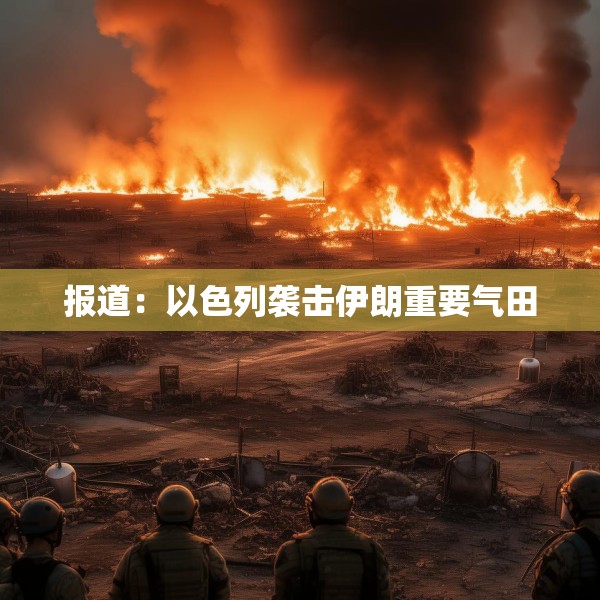 报道：以色列袭击伊朗重要气田