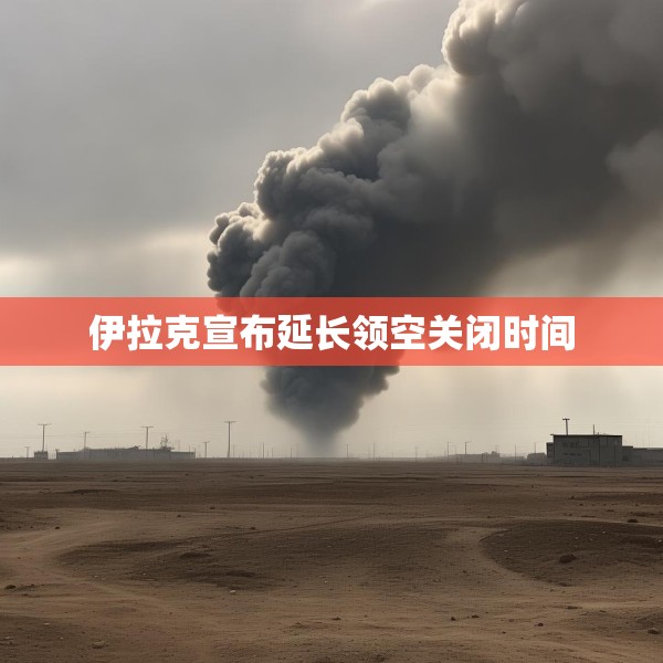 伊拉克宣布延长领空关闭时间