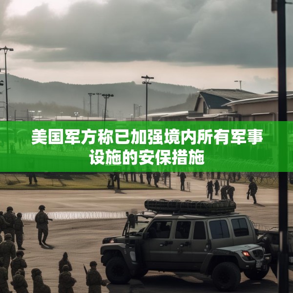美国军方称已加强境内所有军事设施的安保措施