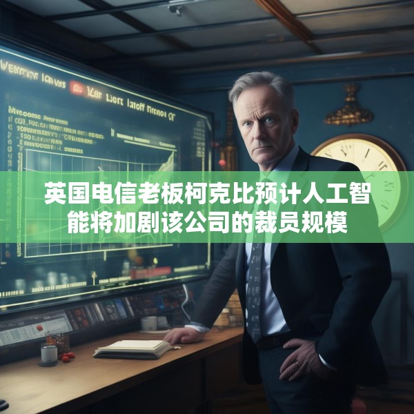 英国电信老板柯克比预计人工智能将加剧该公司的裁员规模