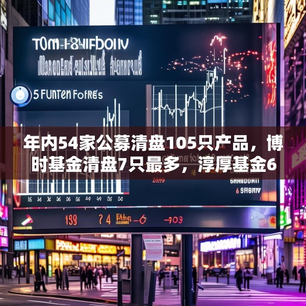 年内54家公募清盘105只产品，博时基金清盘7只最多，淳厚基金6只，华安基金南方基金5只